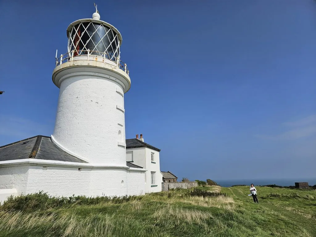 wales hải đăng trên đảo caldey