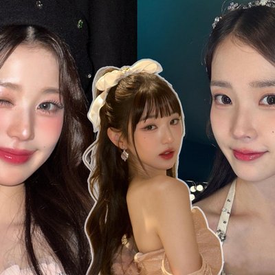 son môi - Jang Won Young và IU trang điểm môi kiểu kẹo hồ lô Tanghulu
