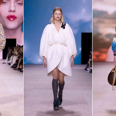 các thiết kế trong bộ sưu tập louis vuitton xuân hè 2020