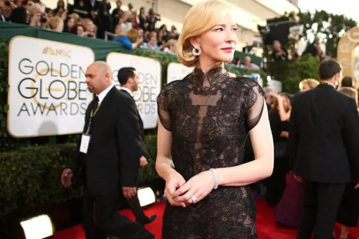 Elle vietnam Ngưỡng mộ lí do khiến loạt sao nữ diện màu đen tại lễ Golden Global (1)