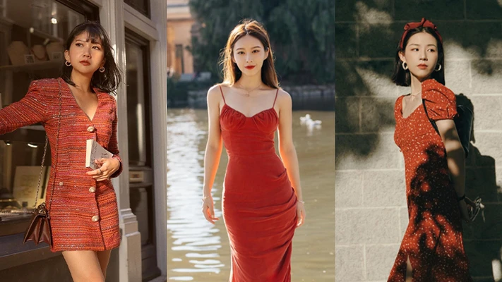 đầm đỏ du xuân sao châu á
