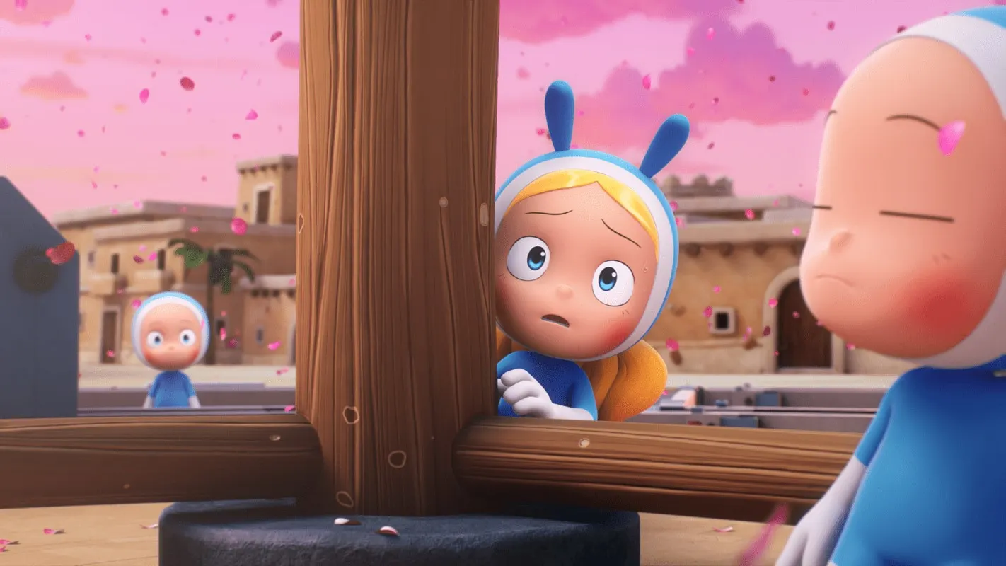 các tế bào hoạt hình trong phim yumi's cells