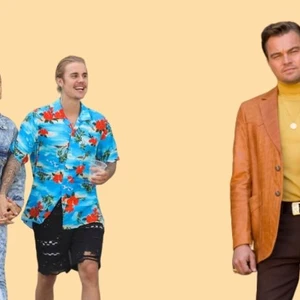 leonardo và vợ chồng justin bieber