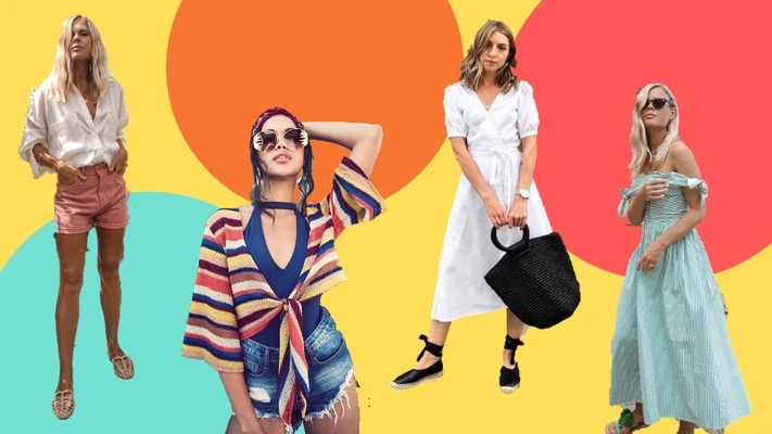 Quần shorts và đầm thời trang mùa Hè