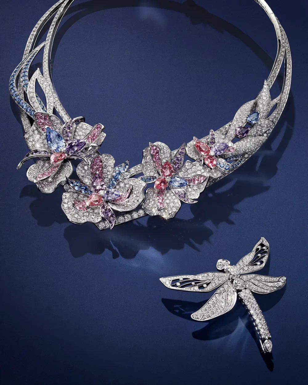 Bộ trang sức Diên vĩ tiên Chaumet 