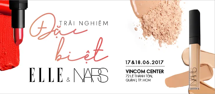 NARS sẽ tổ chức 2 ngày đặc biệt dành riêng cho ELLE Girls