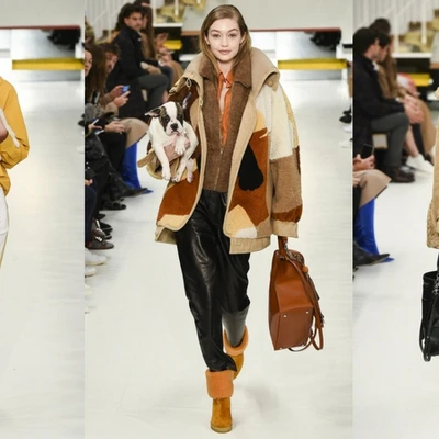 Thương hiệu Tod's Thu-Đông 2018 tan chảy với những chú cún "cặp kè" dàn mẫu công phá sàn diễn Milan