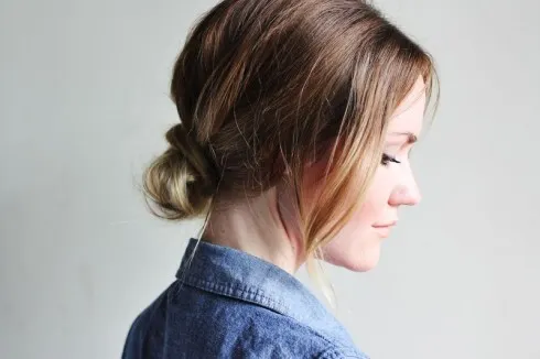 helmet-hair_low-bun