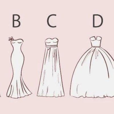 trắc nghiệm về nửa kia qua váy cưới