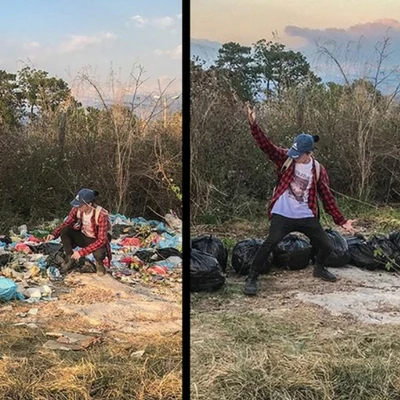 Trào lưu #Trashtag: dọn rác rồi chia sẻ ảnh trước và sau
