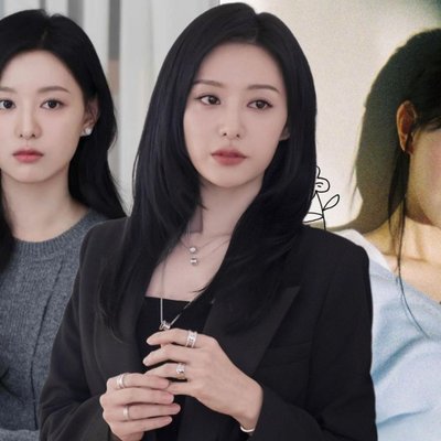 nữ diễn viên kim ji won trong phim hàn queen of tears