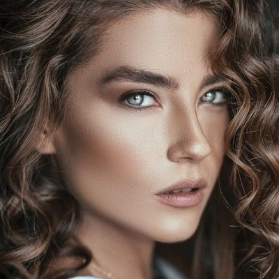 Dầu thầu dầu-Cô gái để tóc xoăn.