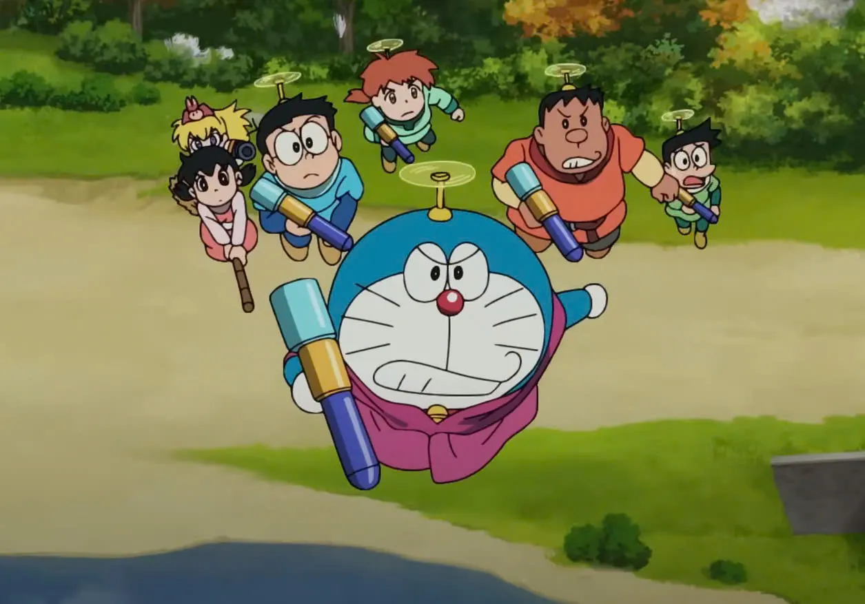 Doraemon movie 44 tiếp tục khai thác chủ đề quen thuộc: tình bạn, lòng tin và sức mạnh nội tâm.