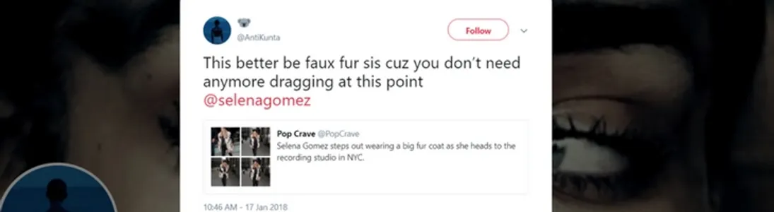 Selena Gomez đối mặt với phản ứng gay gắt vì diện áo khoác lông thú Selena Gomez đối mặt với phản ứng gay gắt vì diện áo khoác lông thú