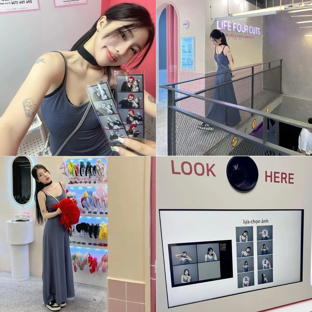 chụp ảnh tự động life4cuts elle