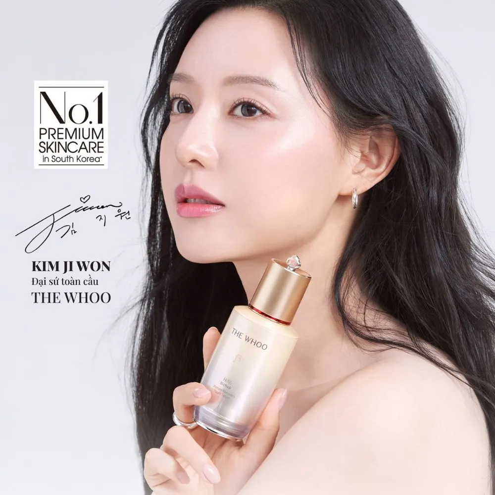 kim ji won quảng cáo The Whoo Bichup Ultimate Recovery Youth Serum