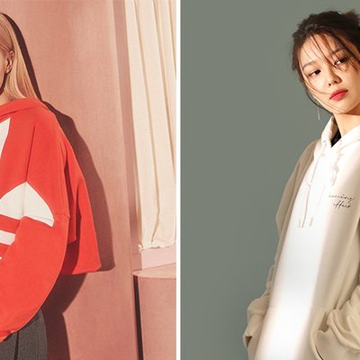 3 kiểu dáng hoodie được sao Hàn yêu thích nhat
