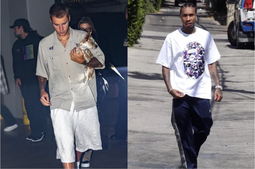 Ca sĩ Justin Bieber và rapper Tyga trong các thiết kế nổi bật của NDLS