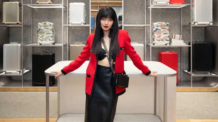 Châu Bùi tại sự kiện khai trương concept store của RIMOWA