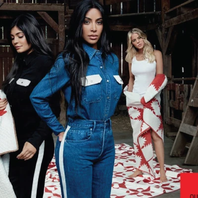 Chị em Kim Kardashian kẻ khoe người giấu bụng bầu trong bộ ảnh của Calvin Klein