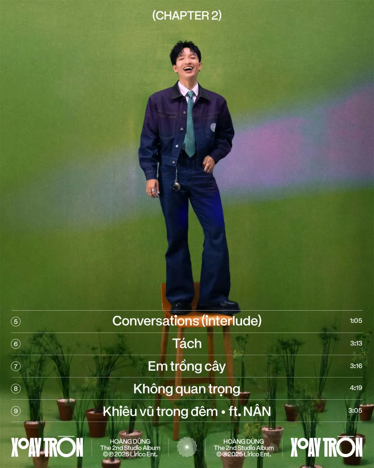 Hoàng Dũng - Xoay Tròn Tracklist Chapter 2