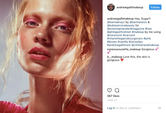  Andrew Gallimore - @andrewgallimakeup
