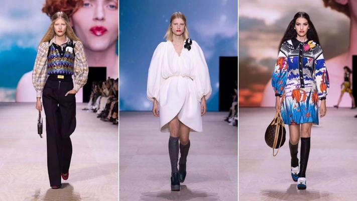 các thiết kế trong bộ sưu tập louis vuitton xuân hè 2020