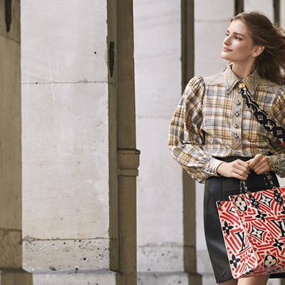 bst túi xách louis vuitton họa tiết lv crafty mùa thu 2020