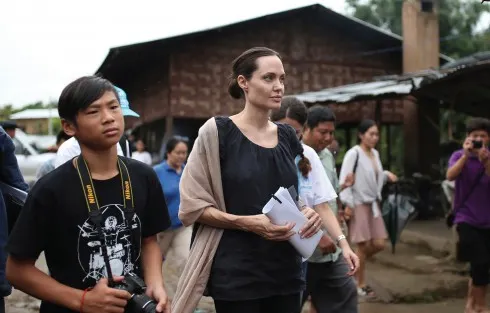 angelina jolie tham myanmar