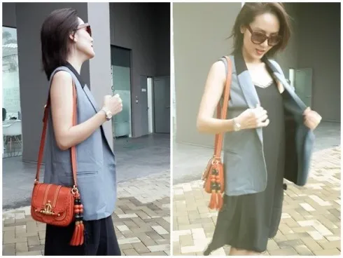 Mái tóc ngắn thực sự rất hợp với Phương Linh