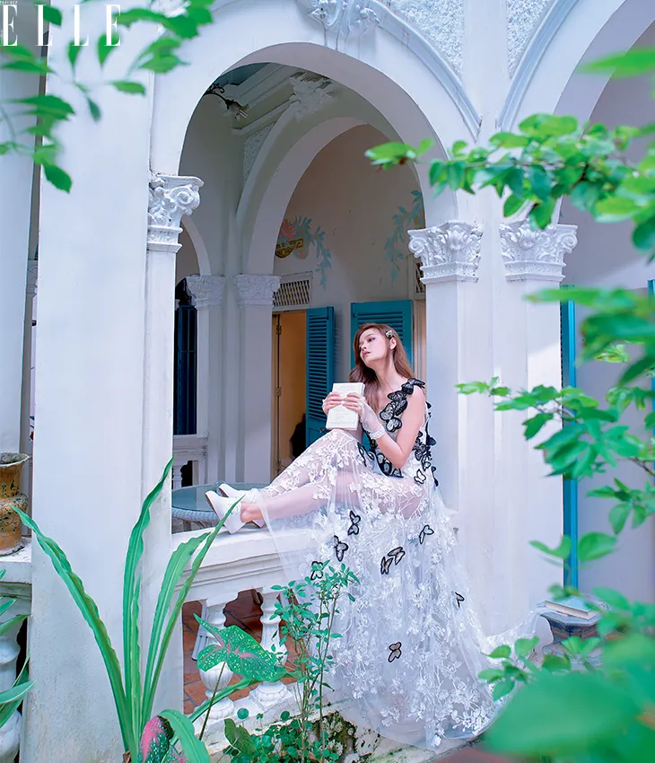 Bộ hình váy cưới: Nắng Trong Vườn - ELLE Việt Nam 