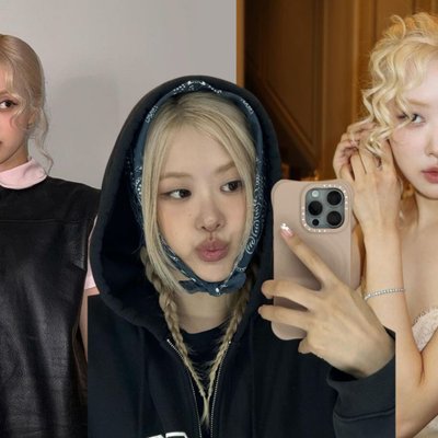 Rosé với màu tóc vàng yêu thích