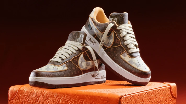 giá bán louis vuitton x nike air force 1