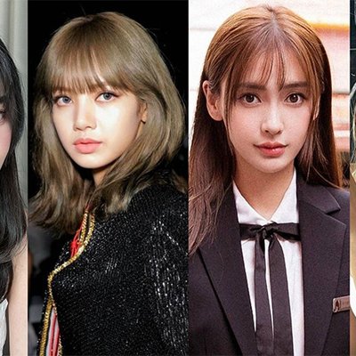 Những kiểu tóc ngắn ngang vai quyến rũ của sao châu Á