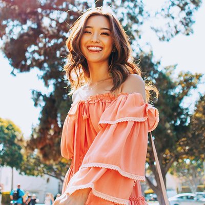 thời trang cung hoàng đạo tháng 5 imjennim mặc đầm xếp ly feature