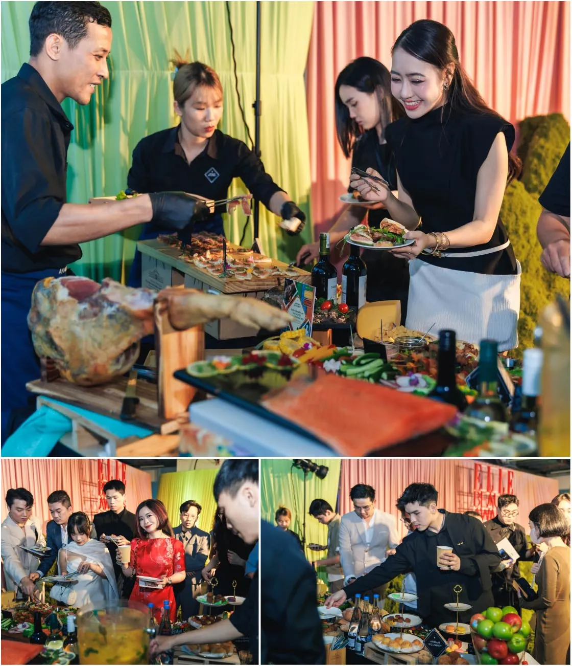Khoảnh khắc thực khách trải nghiệm âm thực đa hương vị của Annam Gourmet tại Elle Beauty Award 2025