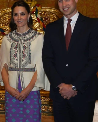 Kate Middleton in Nepal 14 april 2016