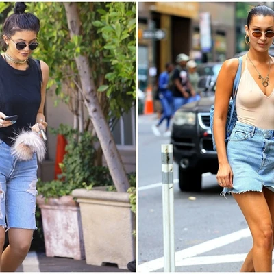 "Cuộc chiến" xu hướng thời trang: quần shorts dài hay chân váy denim?