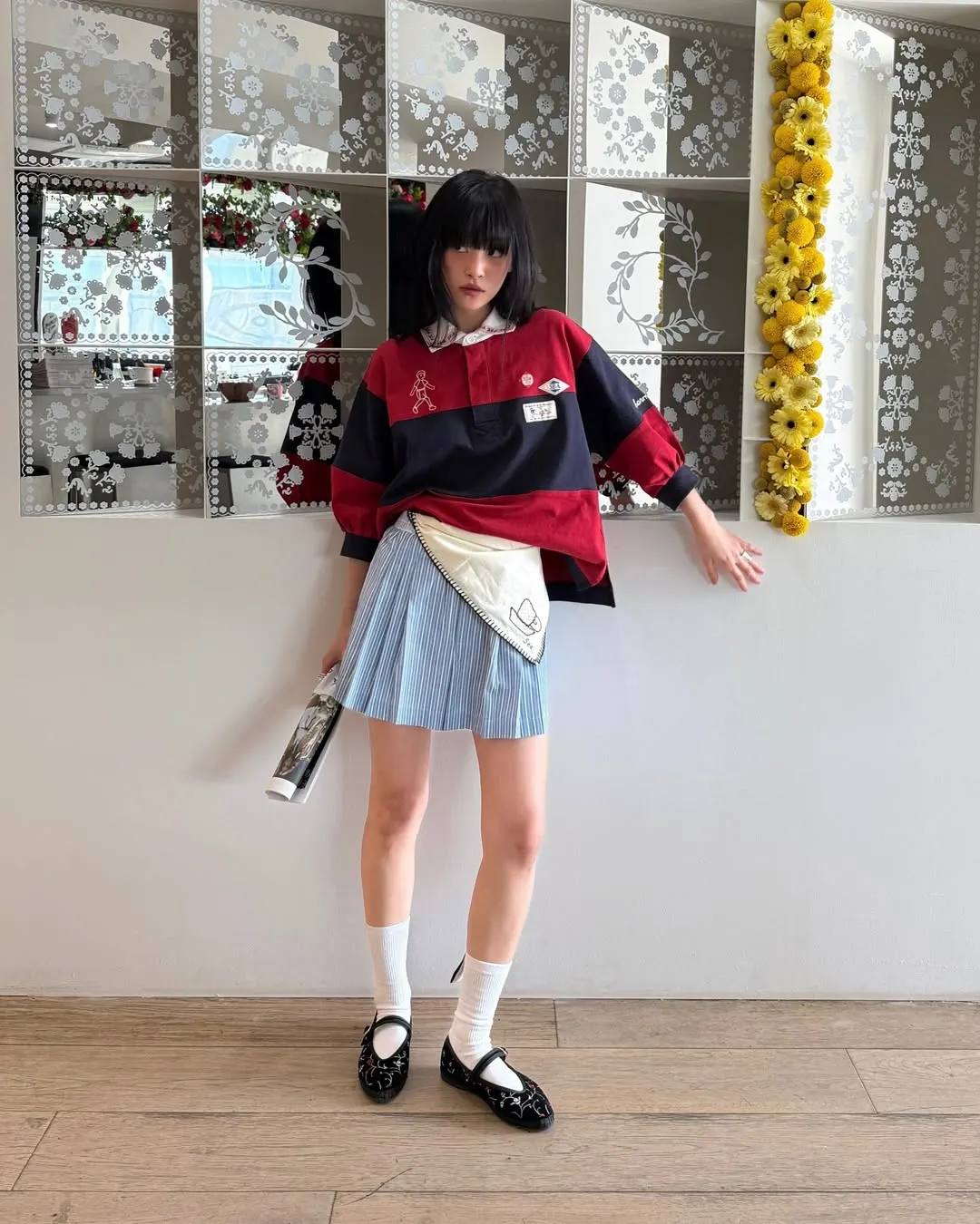 hanzyinxx khăn thắt lưng 