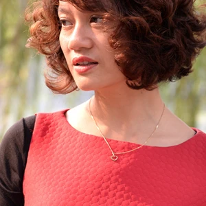 Nữ nhà báo Nguyễn Mỹ Trà: 
