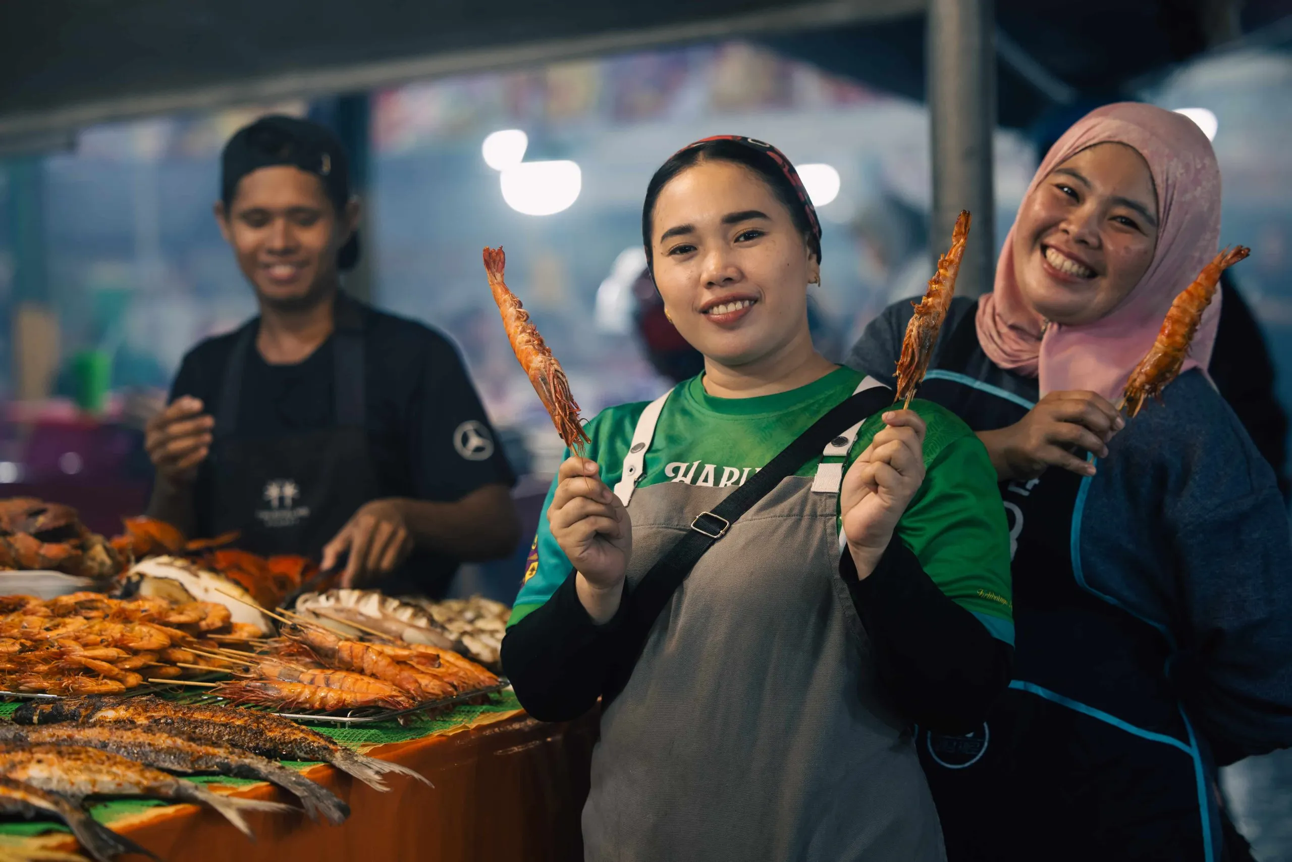 Phố ẩm thực Api Api - Kota Kinabalu