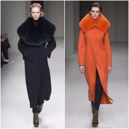 Những chiếc áo khoác cổ lông sang trọng của Salvatore Ferragamo