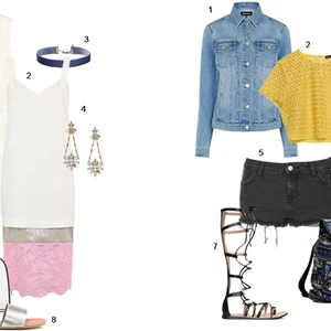 ELLE Style Calendar: Áo váy chất liệu ren (01/08 – 07/08)