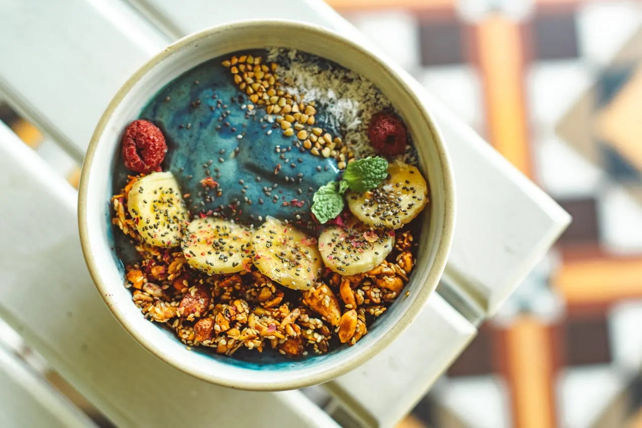 tảo Blue Spirulina ăn <mark class=