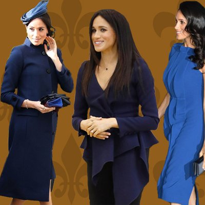 Công nương Meghan "giấu bụng bầu" với 3 bí quyết trang phục