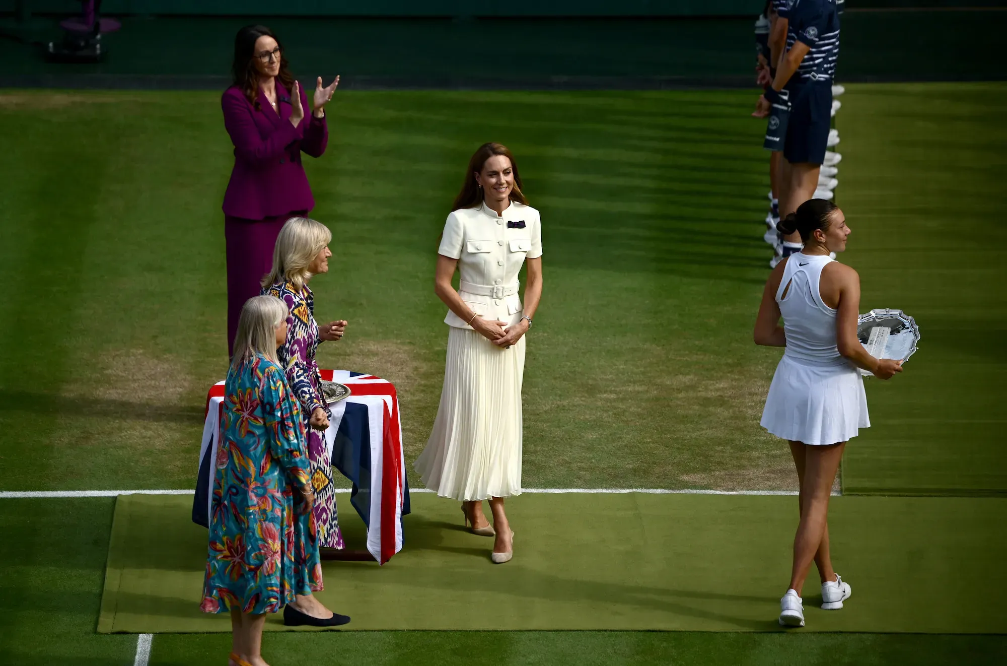 kate middleton tại wimbledon 2025