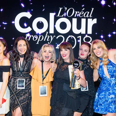 color and style trophy 2018 tạo mẫu tóc