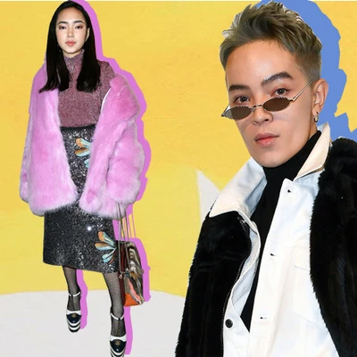 Fashionista Châu Bùi, Kelbin Lei diện nguyên set đồ H&M đến tham dự Paris Fashion Week