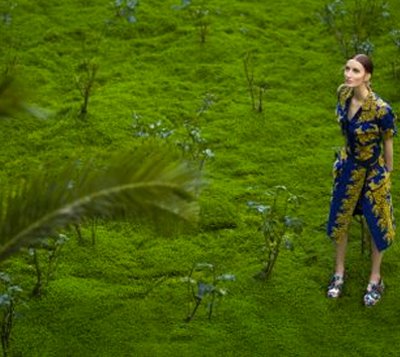 Bộ ảnh thời trang Green Land - ELLE VN