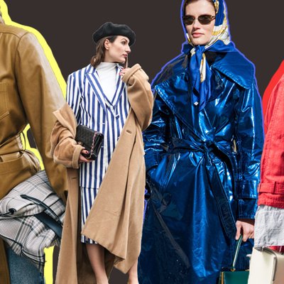 Những mẫu áo trench coat lên ngôi trong mùa mốt Thu – Đông 2018